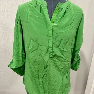 Banana Republic Vibrant Green Blouse